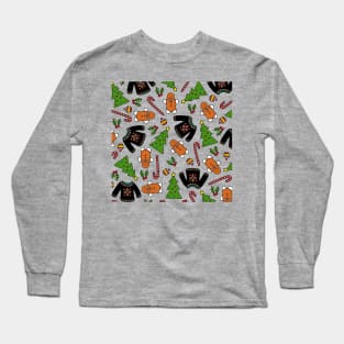 Christmas Pattern | Christmas Trees | Christmas Sweaters Long Sleeve T-Shirt